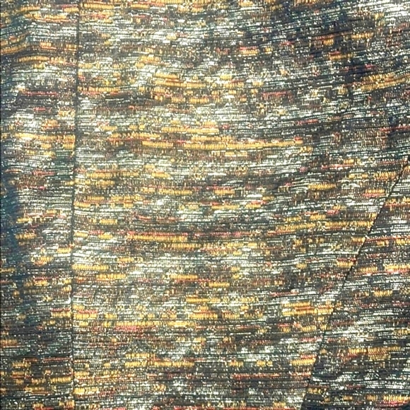 Wilfred Cropped Brown Tailored Blazer with Metallic Sheen Size 6 - Picture 8 of 14